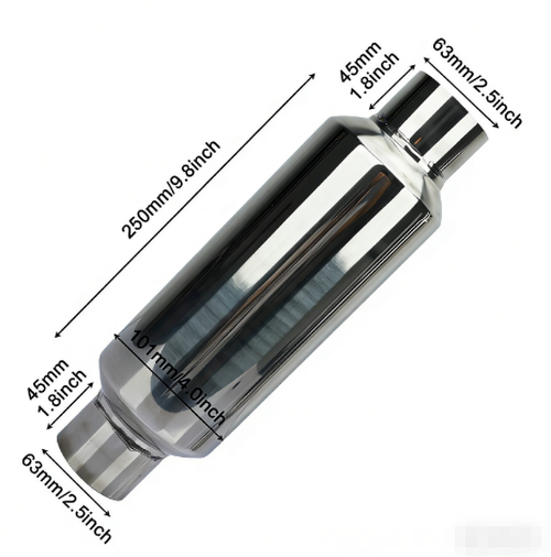 Straight Through Muffler 4 Straight Through Muffler 4